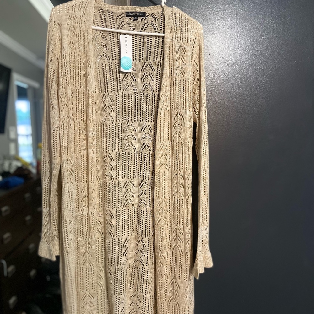 Love Ellie Gianna back detail knit cardigan